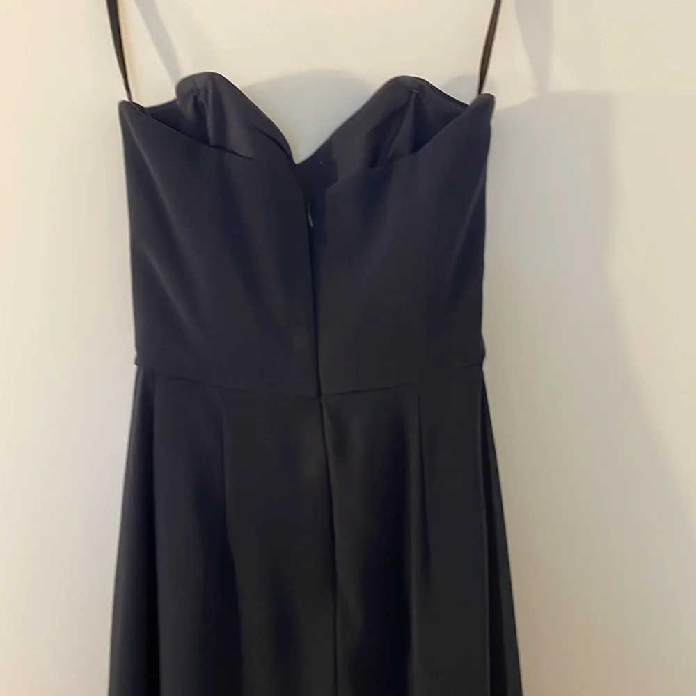 Navy Bridesmaid/Prom Dress - Picture 5 of 6